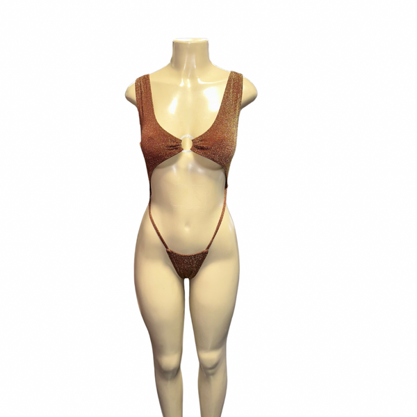 Ruby Chocolate/Gold Glitter