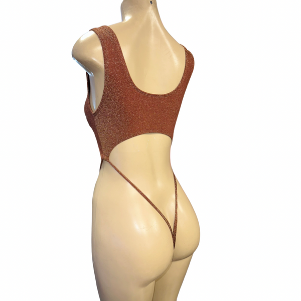 Ruby Chocolate/Gold Glitter