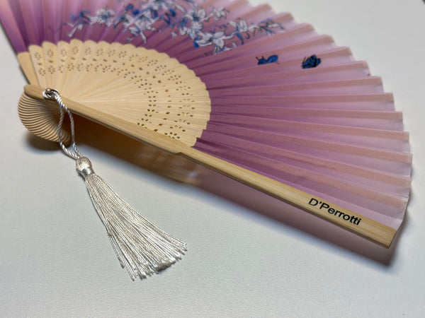 Floral Pink Fan