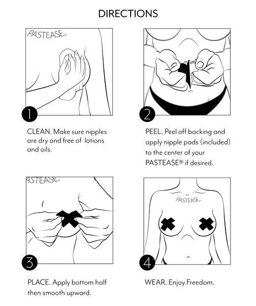 Black Disco X Nipple Cover