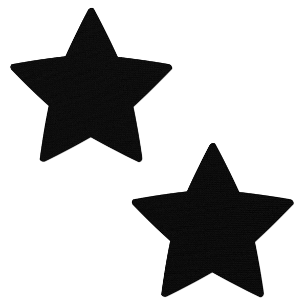 Matte Black Star Nipple Cover