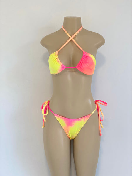 Starburst Bikini Set Thong Bottom