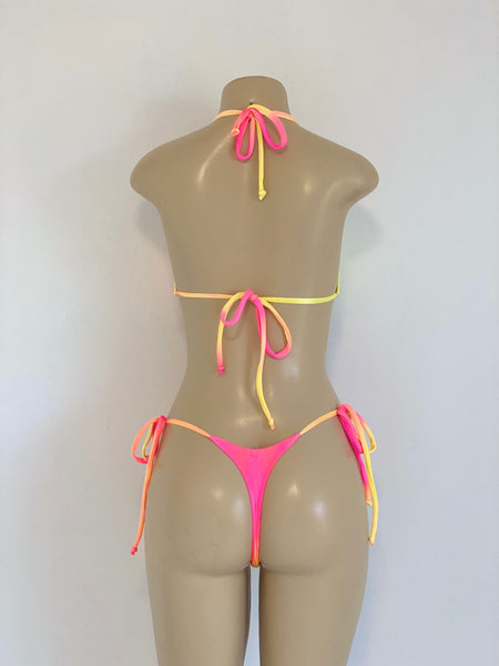 Starburst Bikini Set Thong Bottom